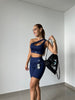 SET LICRA CORTA + TOP MEDIO BESO