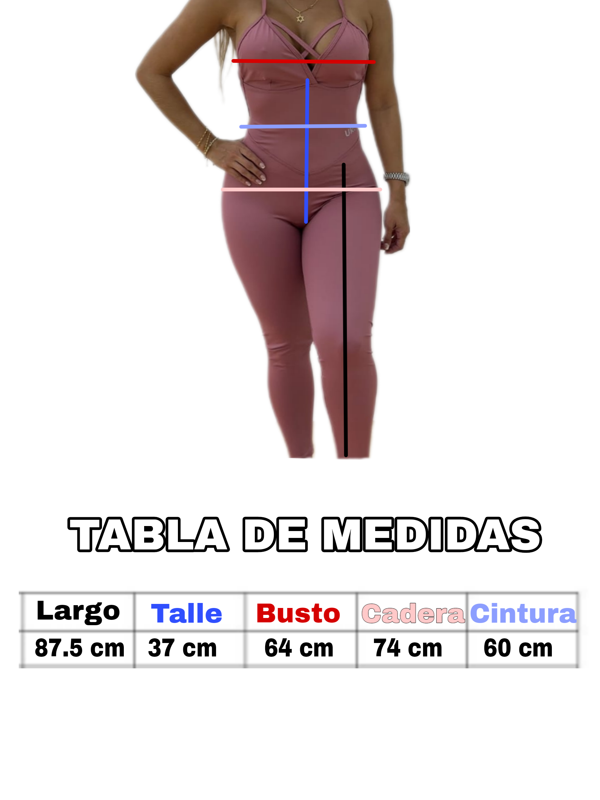 Enterizo Liso Push Up