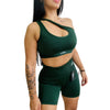 SET LICRA CORTA + TOP MEDIO BESO