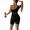 SET LICRA CORTA + TOP MEDIO BESO